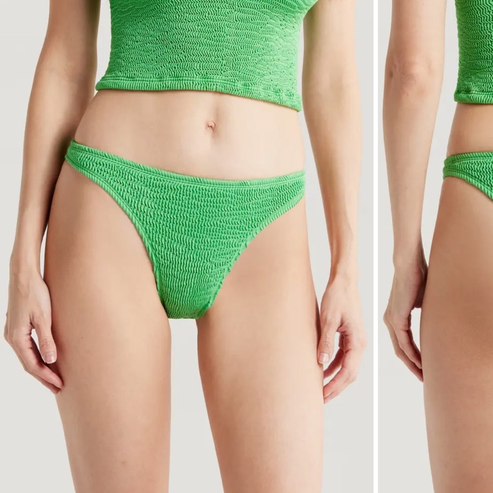 Cleonie Channel Stripe Bikini Bottoms
